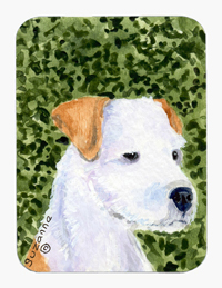 Jack Russell Terrier Mouse Pad & Hot Pad Or Trivet