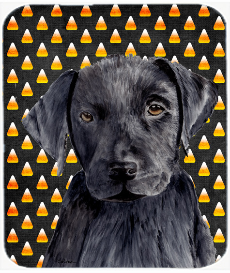 Labrador Candy Corn Halloween Portrait Mouse Pad, Hot Pad Or Trivet