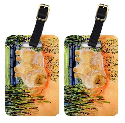 Pomeranian Luggage Tags- Pack - 2