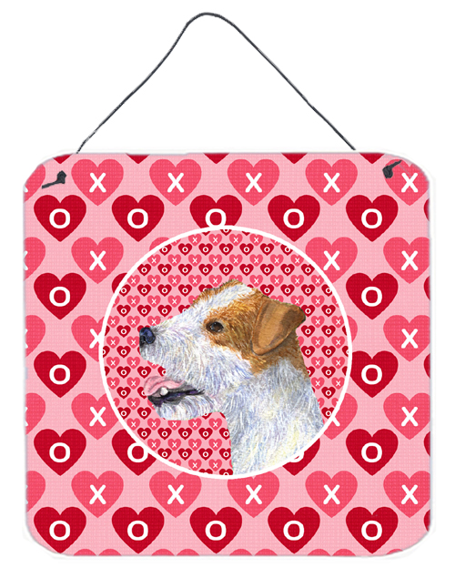 Jack Russell Terrier Aluminium Metal Wall Or Door Hanging Prints