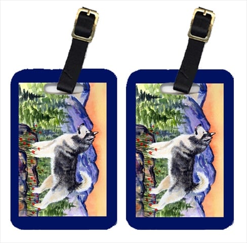 Alaskan Malamute Luggage Tags