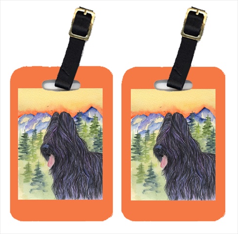 SS8319BT Briard Luggage Tags- Pack - 2