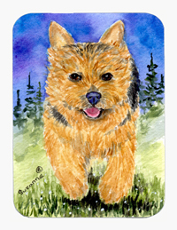 Norwich Terrier Mouse Pad & Hot Pad Or Trivet