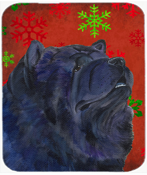 Chow Chow Snowflakes Holiday Christmas Mouse Pad, Hot Pad Or Trivet