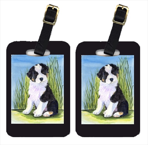 Australian Shepherd Luggage Tags - Pack - 2
