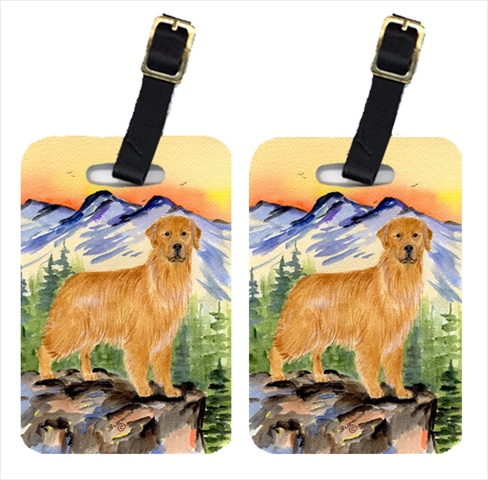 Golden Retriever Luggage Tags - Pack - 2