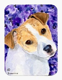 Jack Russell Terrier Mouse Pad & Hot Pad Or Trivet