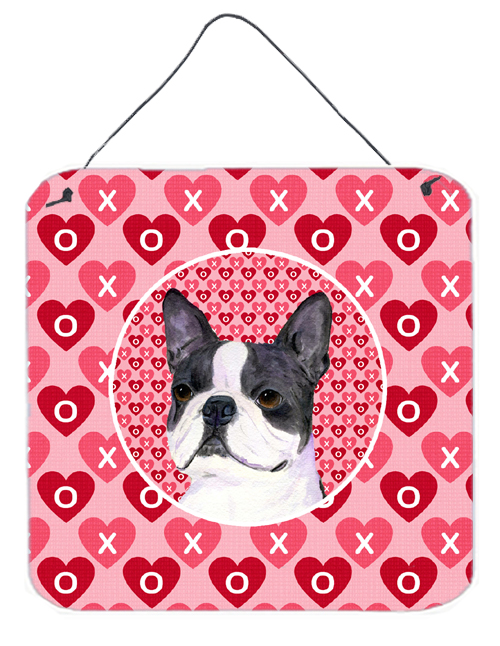 Boston Terrier Aluminium Metal Wall Or Door Hanging Prints
