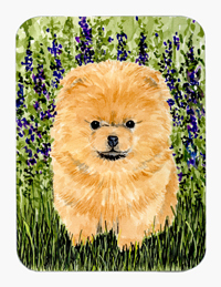 Pomeranian Mouse Pad & Hot Pad Or Trivet