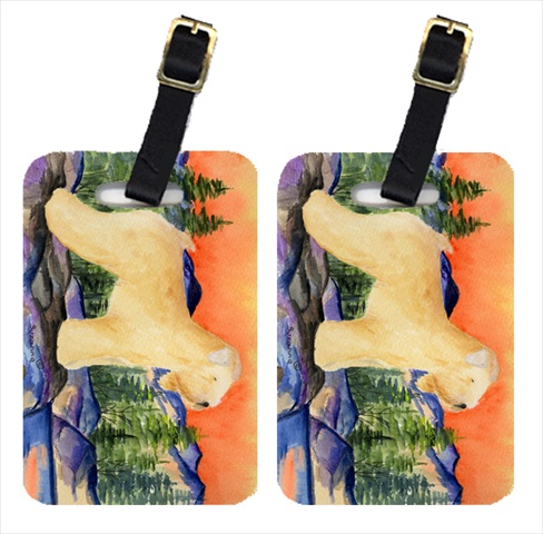 Wheaten Terrier Soft Coated Luggage Tags