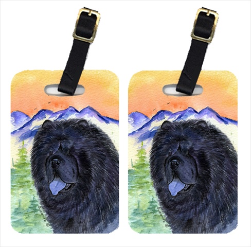 Chow Chow Luggage Tags - Pack - 2