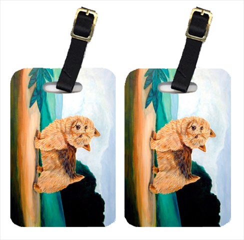 Norwich Terrier Luggage Tags- Pack - 2