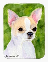 Chihuahua Mouse Pad & Hot Pad Or Trivet