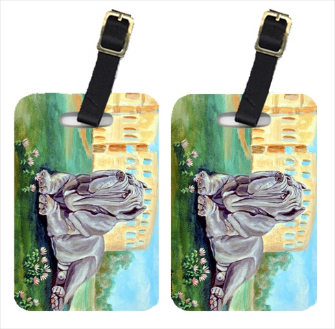 Neapolitan Mastiff Luggage Tags- Pack - 2