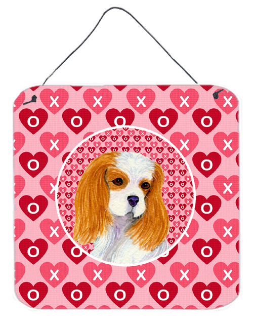 Cavalier Spaniel Aluminium Metal Wall Or Door Hanging Prints
