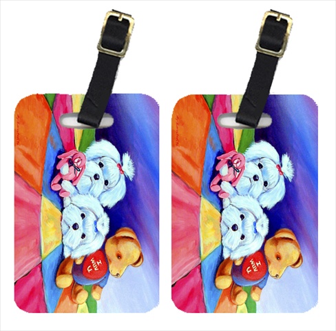 Maltese Luggage Tags- Pack - 2