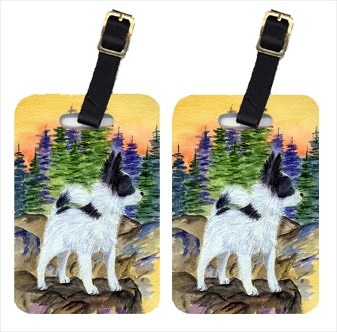 Papillon Luggage Tags- Pack - 2