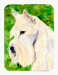 Scottish Terrier Mouse Pad & Hot Pad Or Trivet