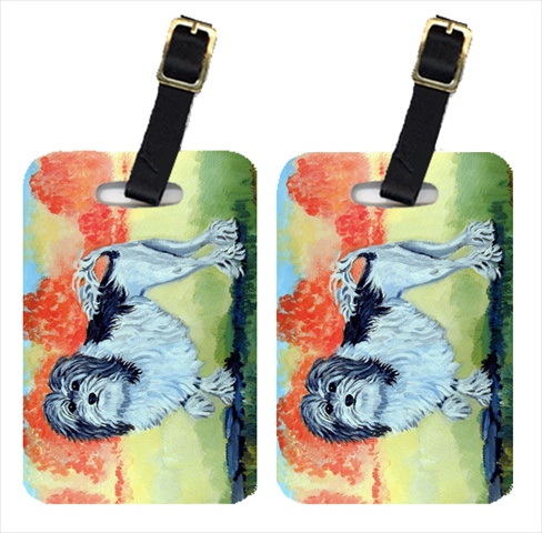 7510BT Lowchen Luggage Tags- Pack - 2