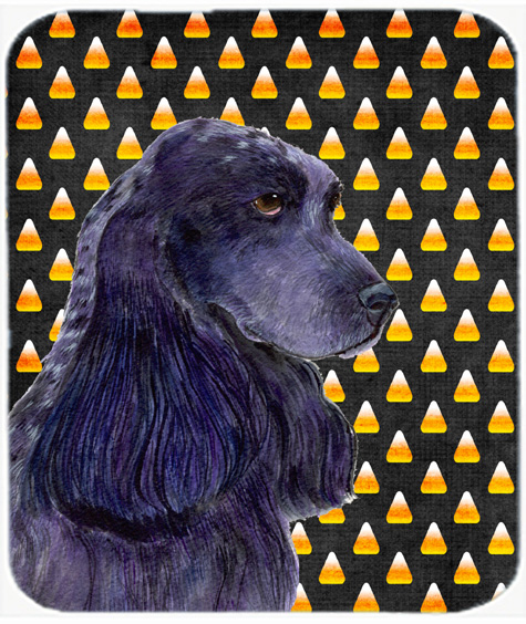 Cocker Spaniel Candy Corn Halloween Portrait Mouse Pad- Hot Pad Or Trivet