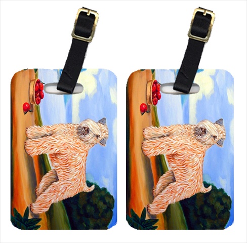 Wheaten Terrier Soft Coated Luggage Tags- Pack - 2