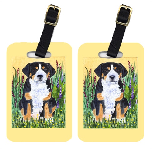 Greater Swiss Mountain Dog Luggage Tags- Pack - 2