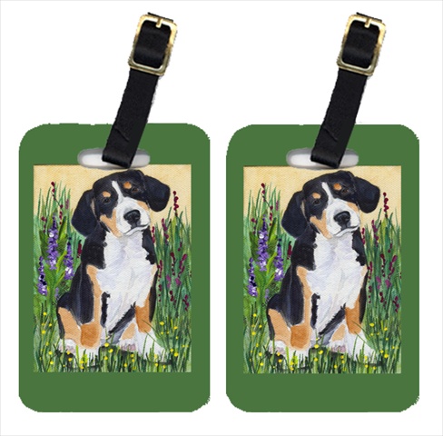 Entlebucher Mountain Dog Luggage Tags- Pack - 2