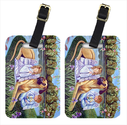Angels With Great Dane Luggage Tags- Pack - 2