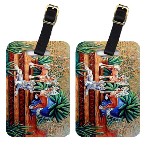 Chinese Crested Luggage Tags- Pack - 2