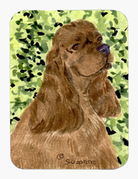 Cocker Spaniel Mouse Pad & Hot Pad Or Trivet