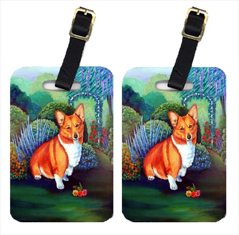 7118BT Pembroke Corgi Luggage Tags- Pack - 2