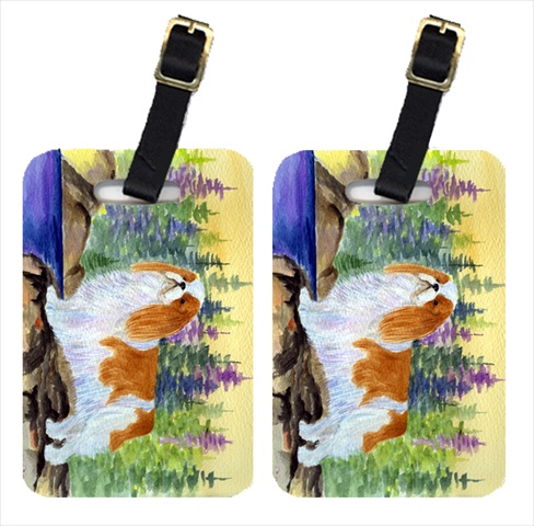 English Toy Spaniel Luggage Tags- Pack - 2