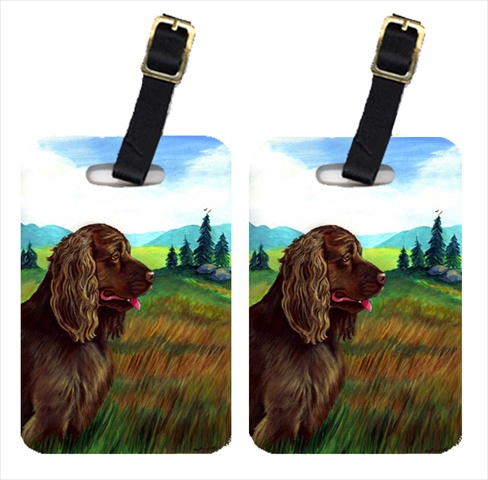 Sussex Spaniel Luggage Tags- Pack - 2