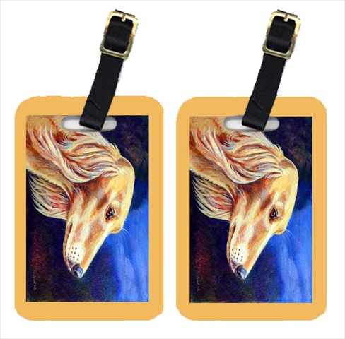 Saluki Luggage Tags- Pack - 2