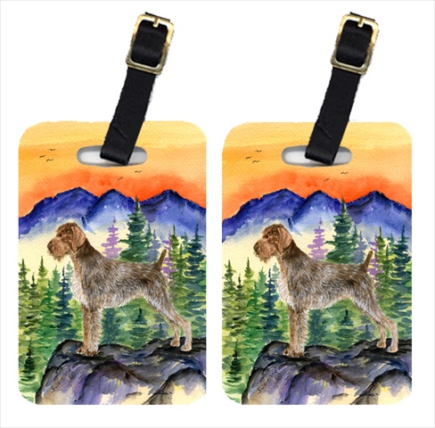 German Wirehaired Pointer Luggage Tags- Pack - 2