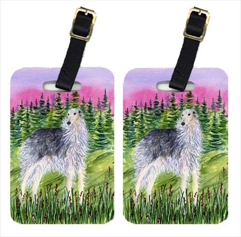 Borzoi Luggage Tags- Pack - 2