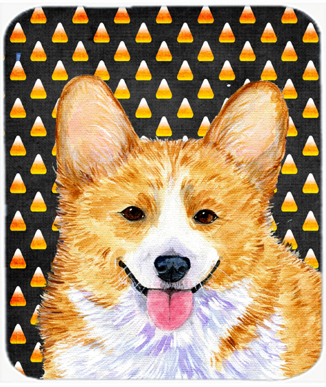 Corgi Candy Corn Halloween Portrait Mouse Pad, Hot Pad Or Trivet