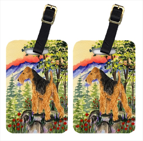 Lakeland Terrier Luggage Tags- Pack - 2
