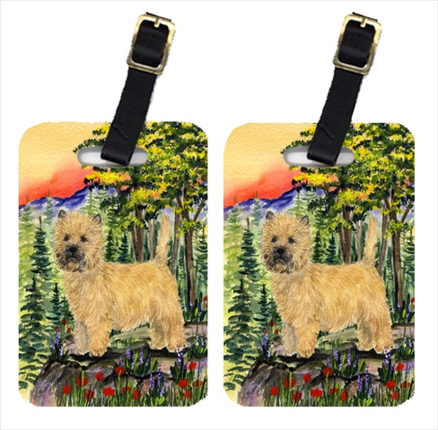 Cairn Terrier Luggage Tags - Pack - 2