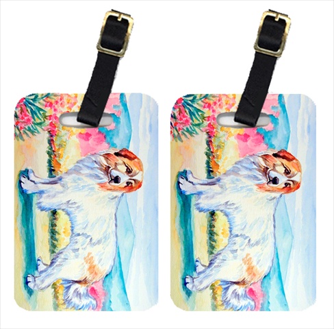 7130BT Great Pyrenees Luggage Tags- Pack - 2