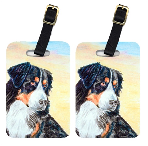 Bernese Mountain Dog Luggage Tags - Pack - 2