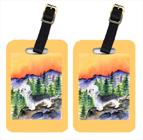 Dandie Dinmont Terrier Luggage Tags- Pack - 2