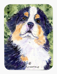 SS8837MP Bernese Mountain Dog Mouse Pad & Hot Pad Or Trivet
