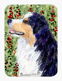 Australian Shepherd Mouse Pad & Hot Pad Or Trivet