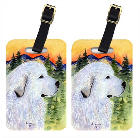 Great Pyrenees Luggage Tags- Pack - 2