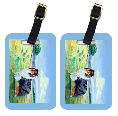 7140BT Collie Luggage Tags- Pack - 2