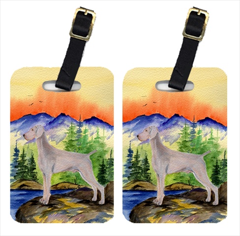 Weimaraner Luggage Tags- Pack - 2