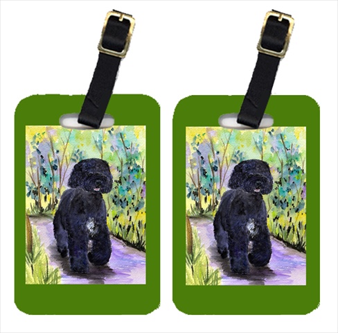 Portuguese Water Dog Luggage Tags, Pack - 2