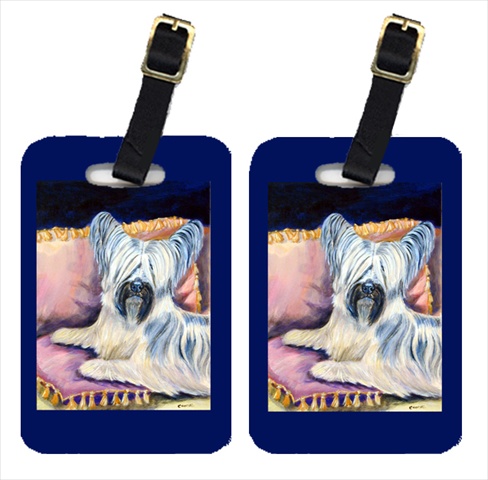 7154BT Skye Terrier Luggage Tags- Pack - 2