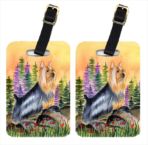 Silky Terrier Luggage Tags- Pack - 2